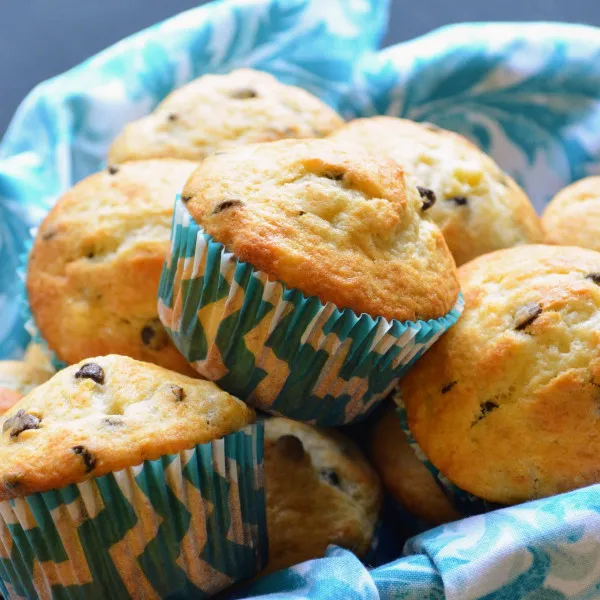 Bananenchip Muffins I