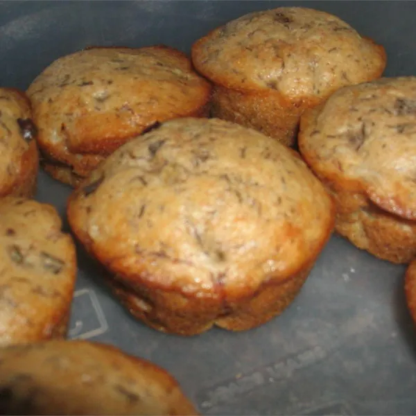Bananenchip Muffins II
