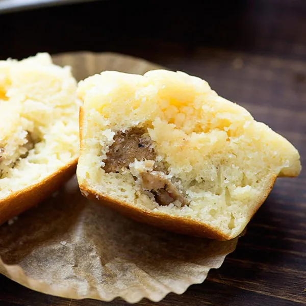 Varkenspannekoekmuffins