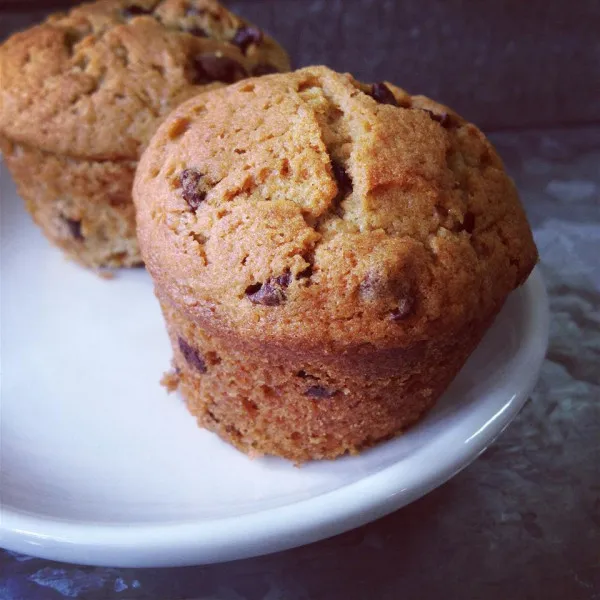 Bananen Muffins Met Chocolade Chips En Mocha
