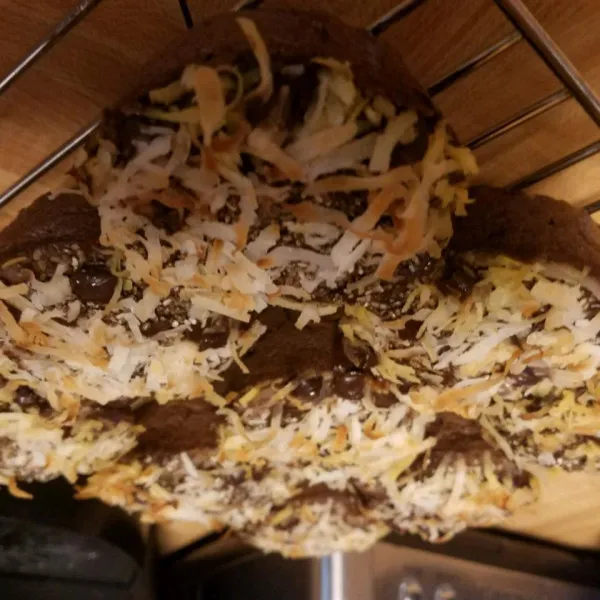 Bananen- en cacaomuffins