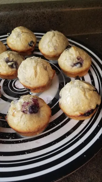 Gemakkelijke Blauwe Bessen Muffins I