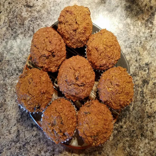 Gezonde Muffins Van Haver En Pompoenkruiden