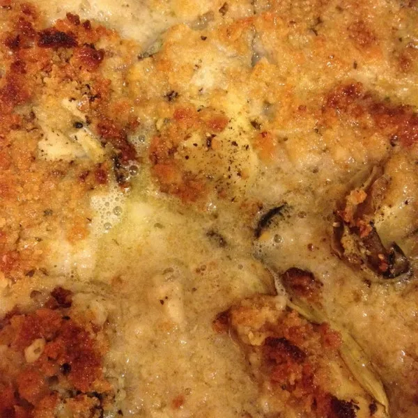 Gegratineerde Oesters
