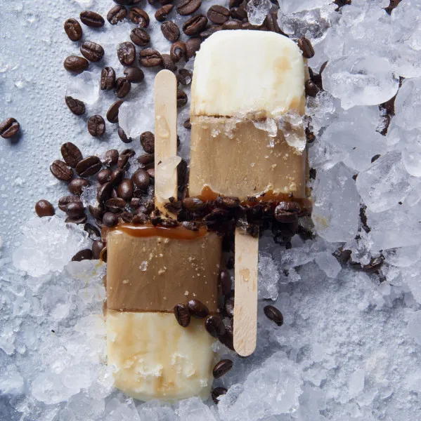 Koffie Lolly's Met IJs Karamel