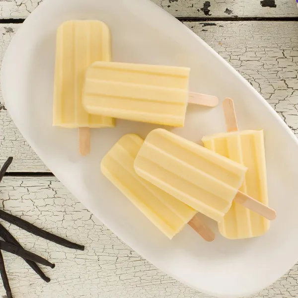 Suikervrije Vanillepuddinglolly's