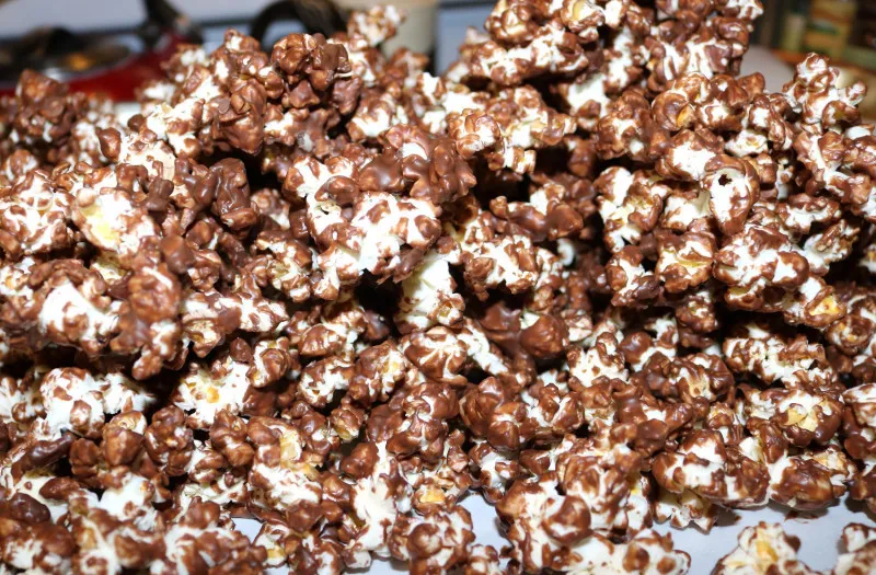 Amandelkorst Popcorn