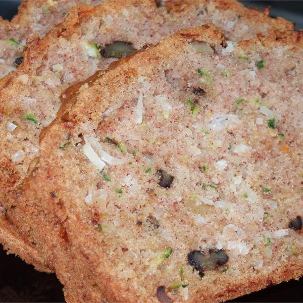 Courgette- en Kokosbrood