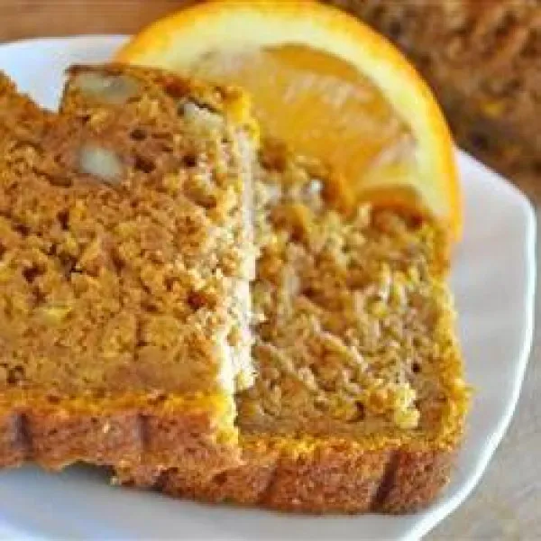 Pompoenbrood met Sinaasappel