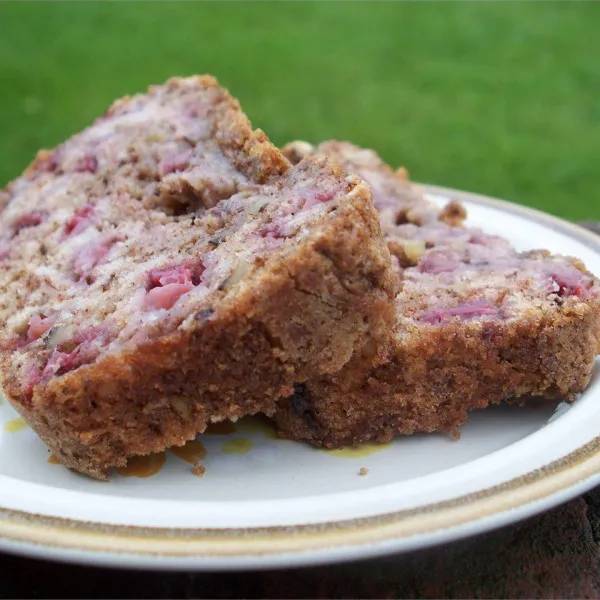 Aardbeienbrood