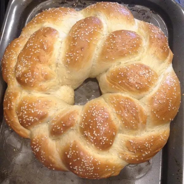 Gevlochten Eierenbrood