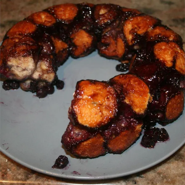 Apenbrood met Bosbessen
