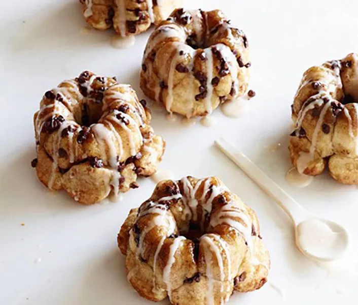 Apenbrood met chocoladeschilfers
