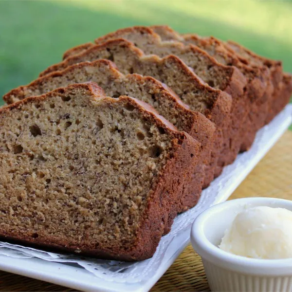 Bananenbrood Met Pindakaas