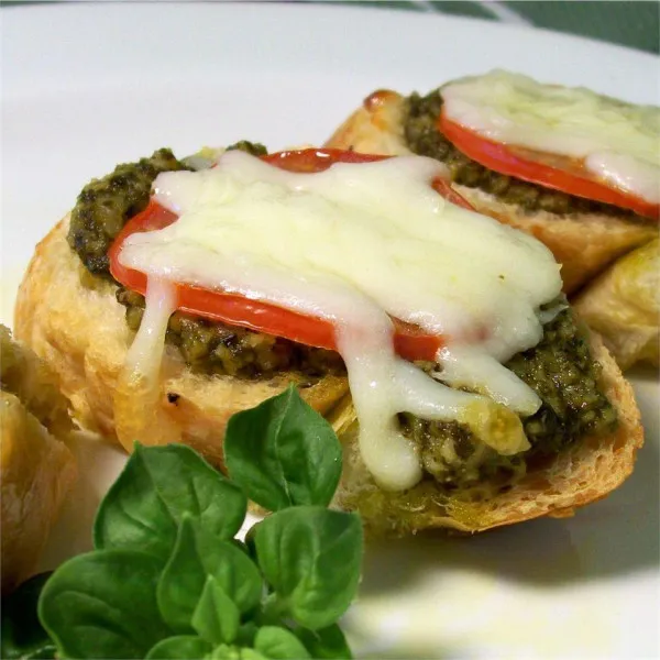 Basilicum Pesto Brood