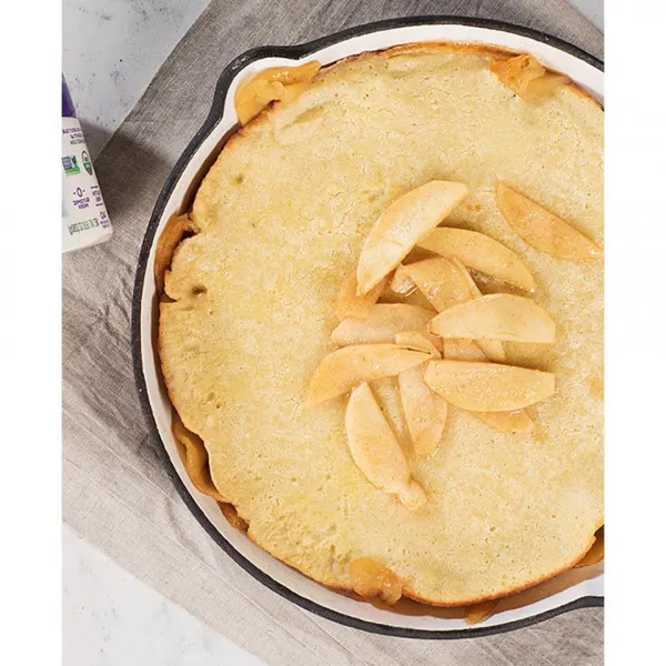 Opgeblazen Appelpannenkoek Van Pyure