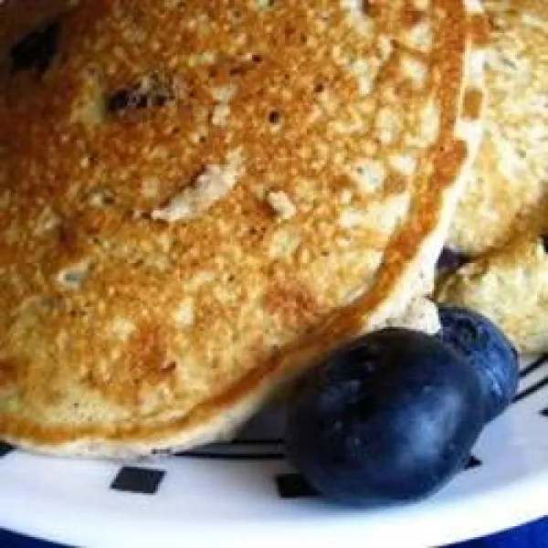 Havermoutpannenkoeken Met Bosbessen Van Mama