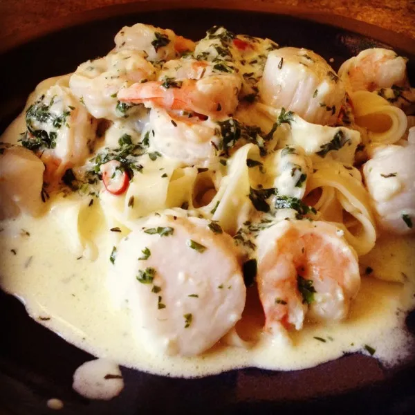 Cajun Pasta Met Zeevruchten