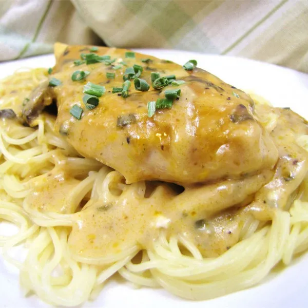 Pasta met Kip Engel