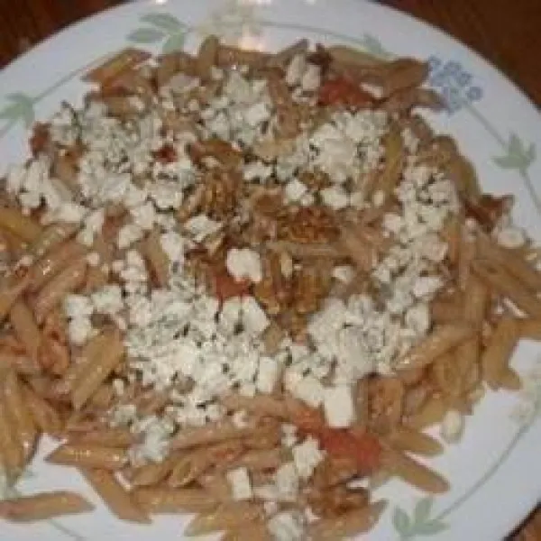 Pasta Met Blauwe Kaas En Noten