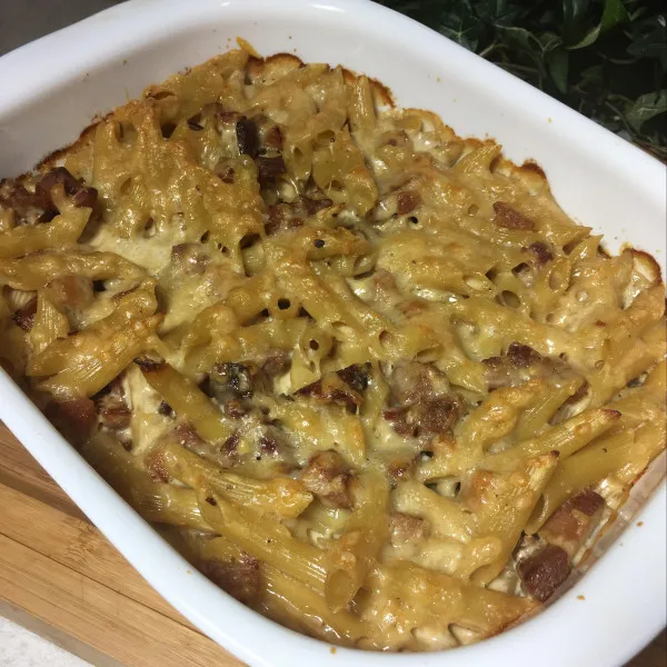 Gemakkelijke Romige Ovenpasta Met Ham