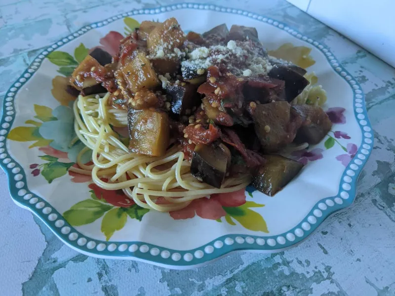 Eenvoudige Pasta Alla Norma