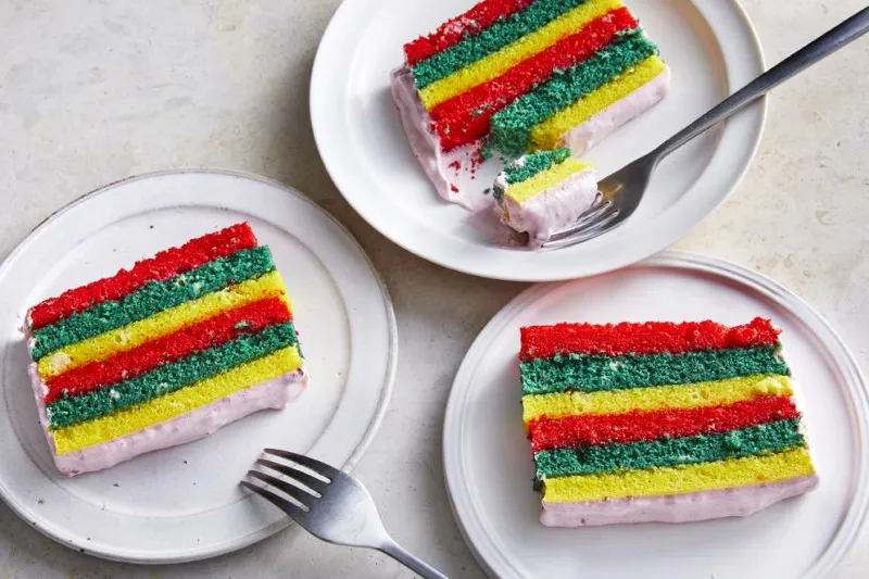Regenboogtaart