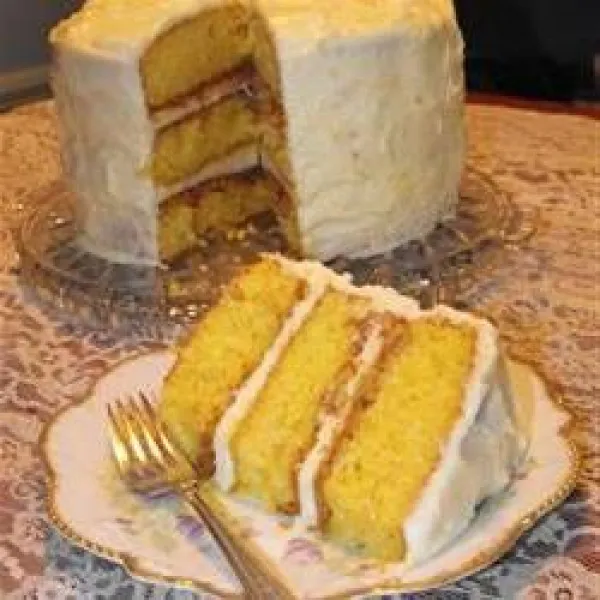 Knapperige Sinaasappelcake