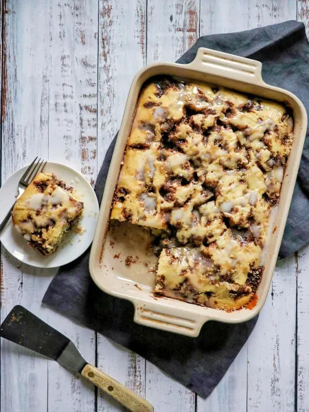 Koffiecake Met Kaneel Swirl