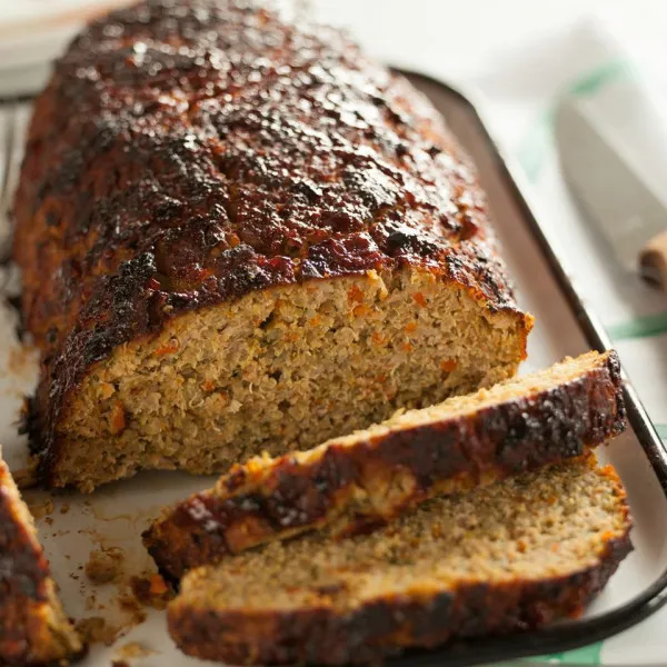 Vleesbrood Gevuld Met Groenten En Quinoa