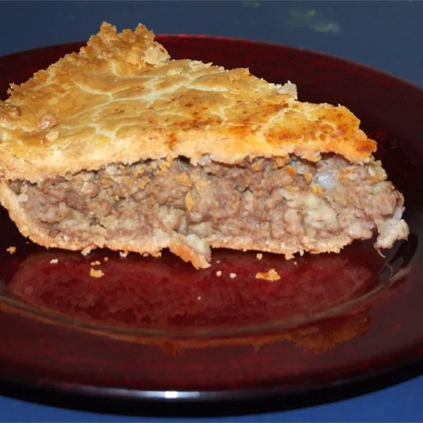 Vleespastei (Tourtière)