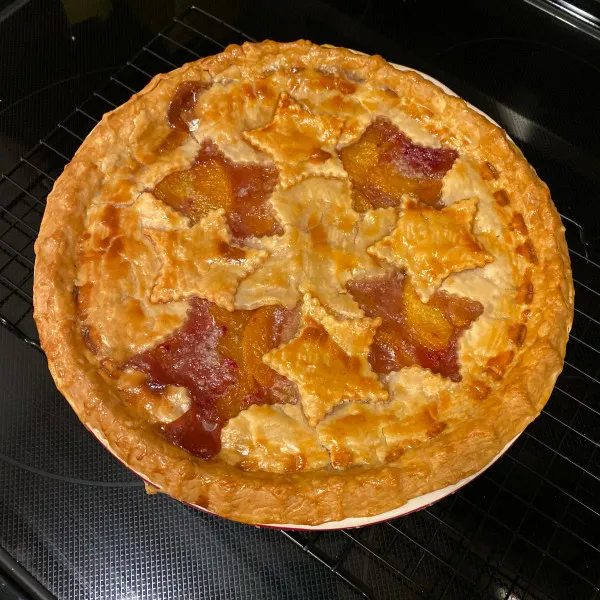 Perziktaart