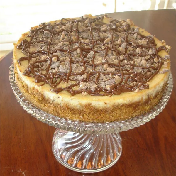 Kaastaart Met Chocolade Toffee Staven