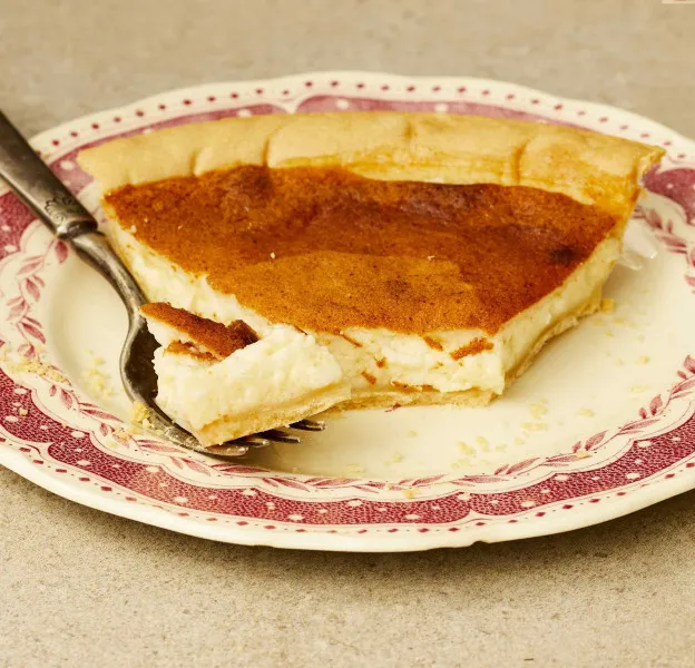 Cottage Cheese Taart Met Amish Vla