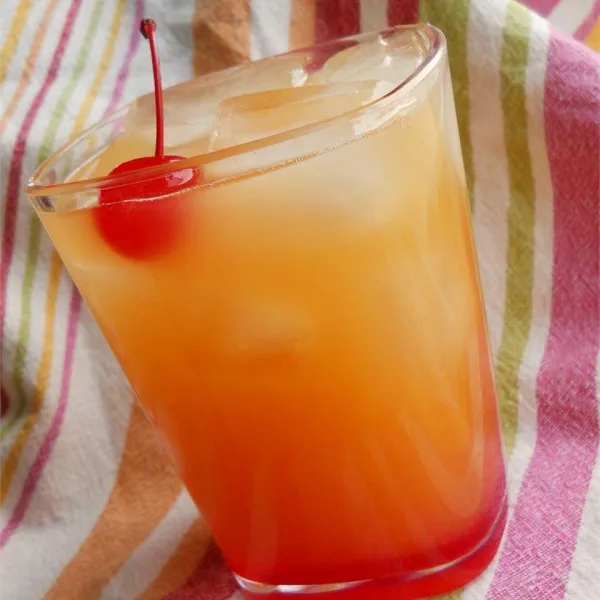 Omgekeerde Ananas Taart In Een Glas