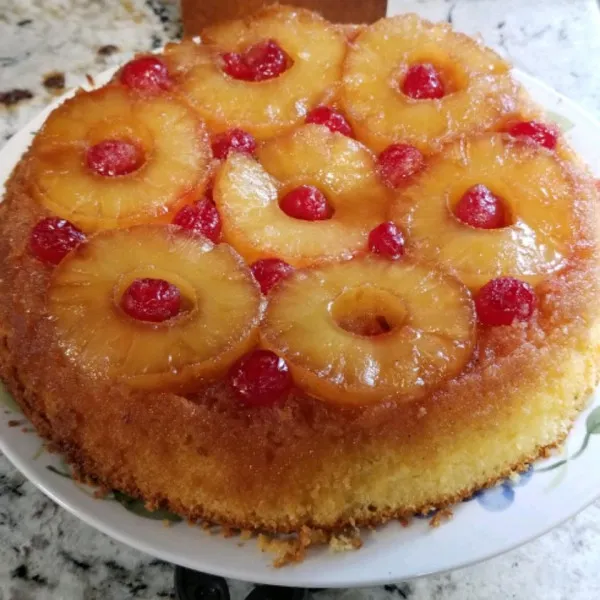 Omgekeerde Ananas Taart VII