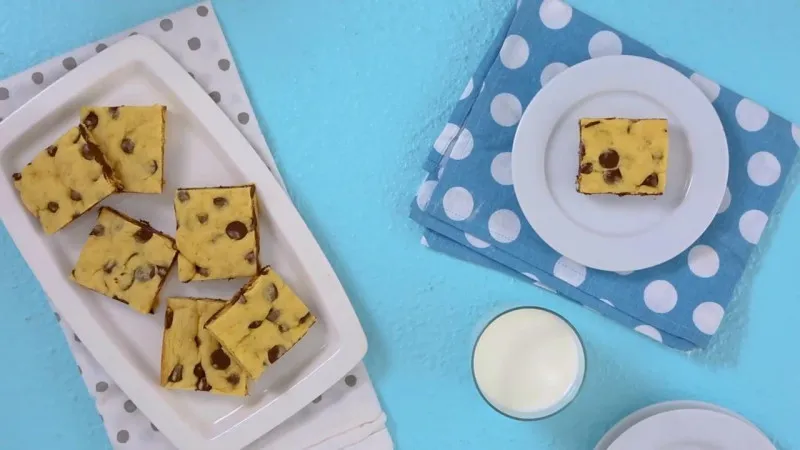 Snelle Chocoladechip Koekjescake