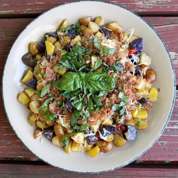 Geroosterde Aardappelen Met Toscaanse Kruiden