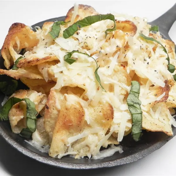Pesto Aardappelschijfjes