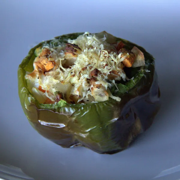 Vegan Gevulde Paprika's