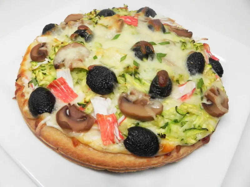 Pizza Met Zeevruchten