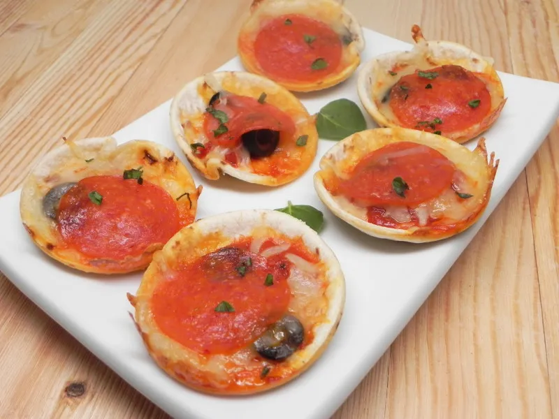 Tortilla Pizzas Voor Baby's