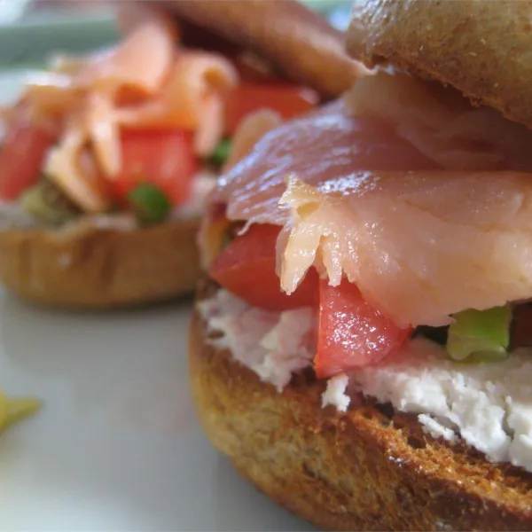 Gerookte Zalm Pizzeta