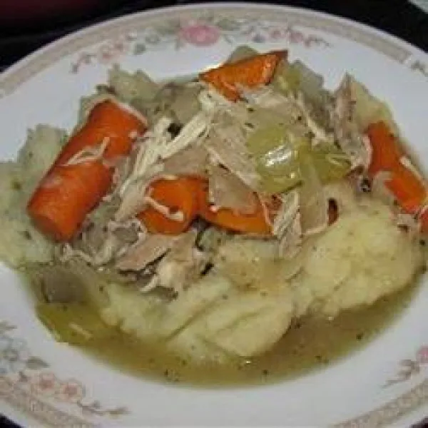 Kip Met Wortel In Een Slowcooker