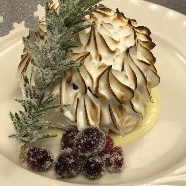 Gebacken Alaska Dessert