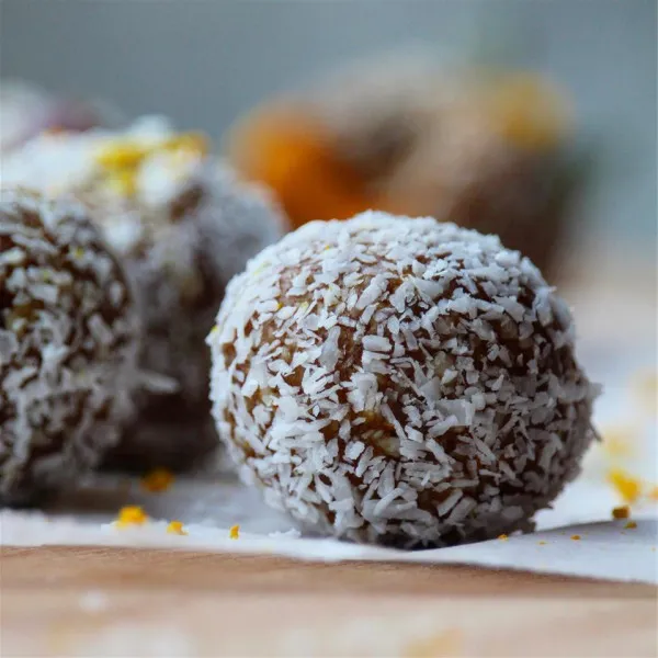 Veganistisch Dessert Van Dadels En Cashewnoten