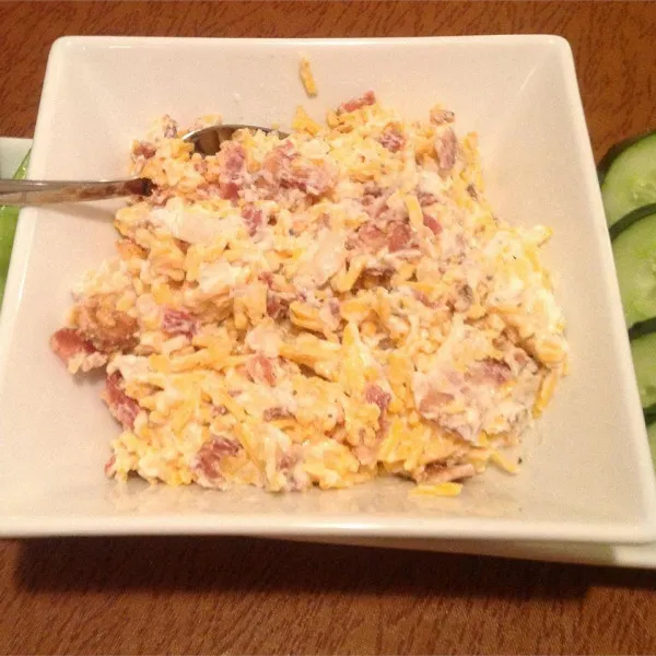 Bacon En Cheddar Kaas Dip