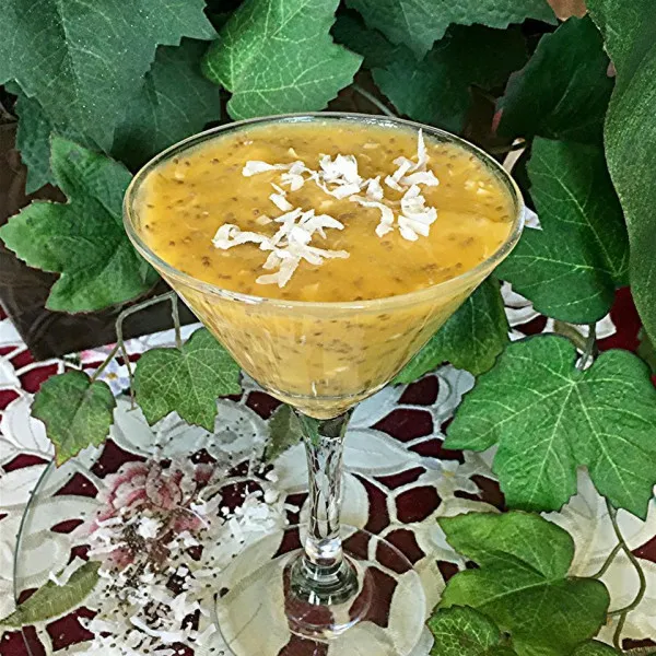 Mango, Kokos En Chia Pudding