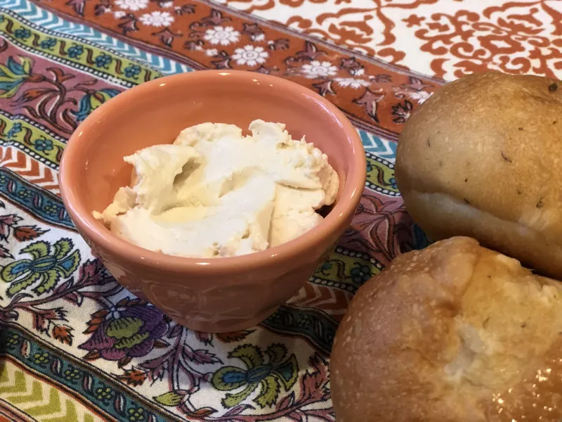 Zelfgemaakte Vegan Natuurlijke Roomkaas