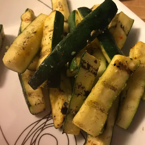 Gegrilde Courgettes